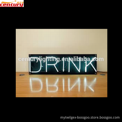 wholesale china factory price drink neon sign with acrylic